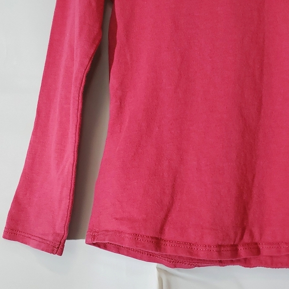 Old Navy Magenta Pink "JoJo + BowBow" Kids Long Sleeve Shirt - Size 3T - Picture 10 of 13